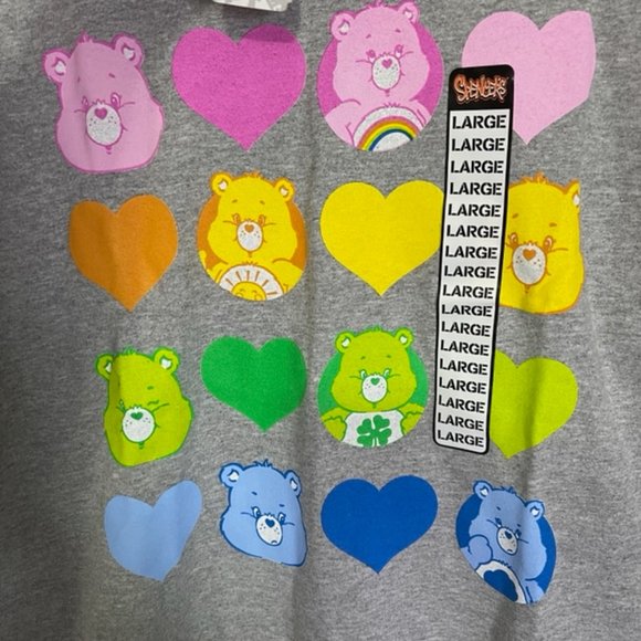 Care Bears Size Large Graphic T-Shirt from Spencer's NEW - Picture 2 of 4